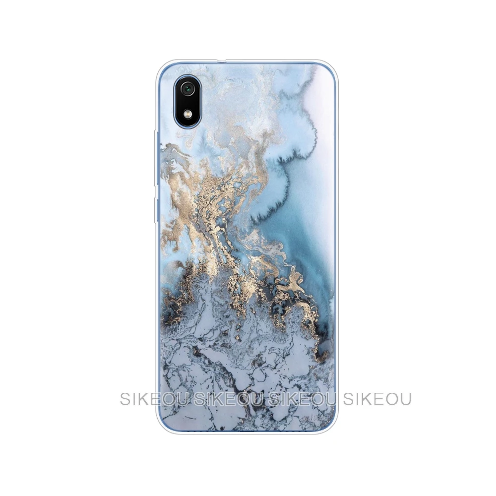 Силиконовый чехол для xiaomi redmi 7a, чехол s, полная защита, мягкая задняя крышка из ТПУ для redmi 7 a, бампер hongmi 7a, чехол для телефона - Color: 34588