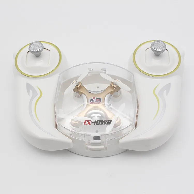 Cheerson CX-10WD CX10WD TX мини WI-FI FPV с высоким режим удержания 0.3MP Камера 2,4 г 6 оси телефон WI-FI режим управления RC Quadcopter RTF