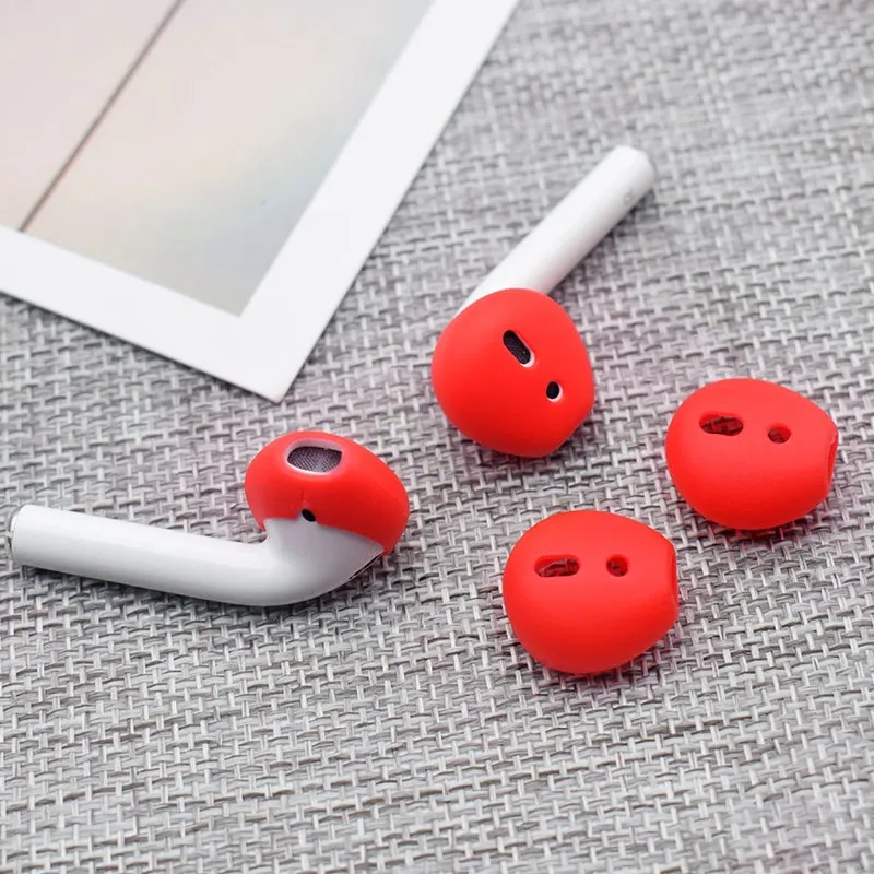 Силиконовые амбушюры 5 пар противоскользящие сменные вкладыши для iPhone 7 Plus ушей