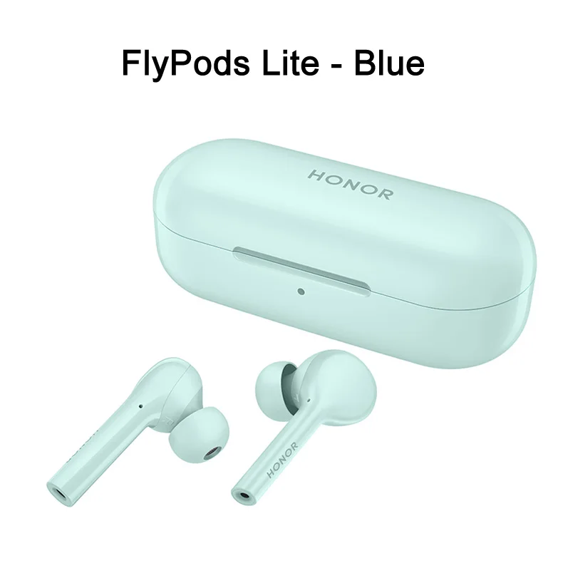 FlyPods Lite Blue Новинка HUAWEI honor FlyPods Pro FlyPods Lite Bluetooth Беспроводные наушники с микрофоном Музыка сенсорная Водонепроницаемая динамическая гарнитура - Цвет: FlyPods Lite Blue