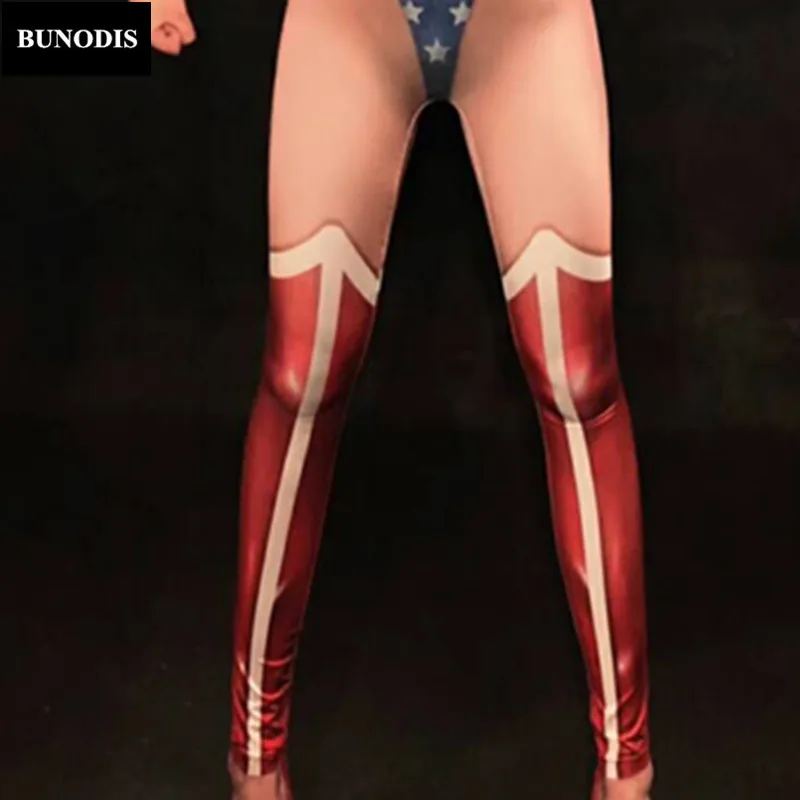 BU171 Wonder Woman сексуальный комбинезон для ночного клуба и вечерние выступление