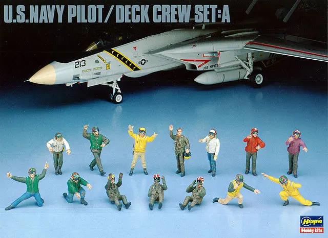 1/48 военно-морского флота США пилоты и дорожный набор команды палуба 36006 | Игрушки