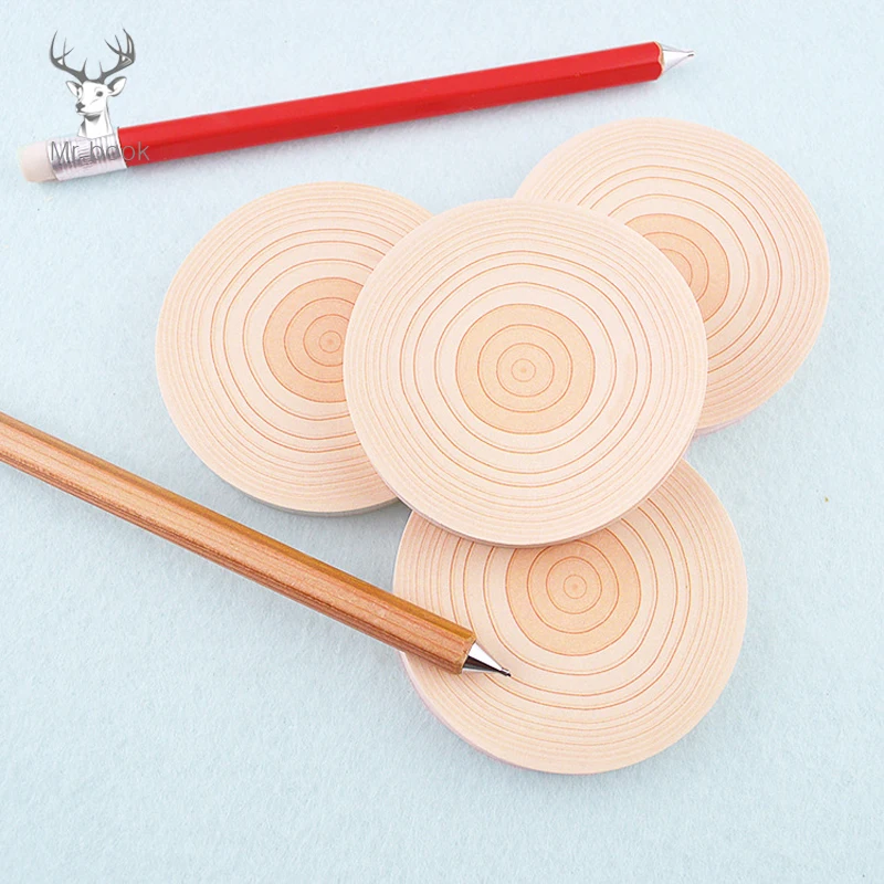 100 листов креативные наклейки в виде кольца с деревом|Блокноты| |