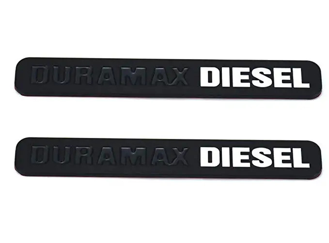 2 шт. дизель DuraMax Allison эмблема грузовика для значков Silverado 2500HD|Наклейки на