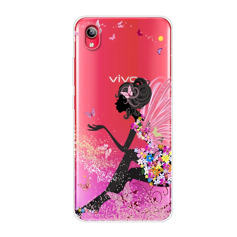Мультяшный чехол Vivo Y91c Мягкая силиконовая задняя крышка для телефона Y 91c VivoY91c 6 22