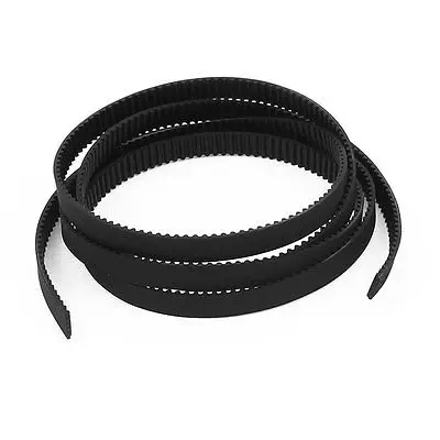 

3D Printer 2GT 6mm Width 2mm Pitch Rubber Open Loop Precision Timing Belt 1M