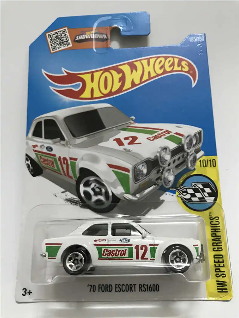 70 FORD ESCORT RS1600 автомобиля коллекция моделек детская Игрушечная машина для детские