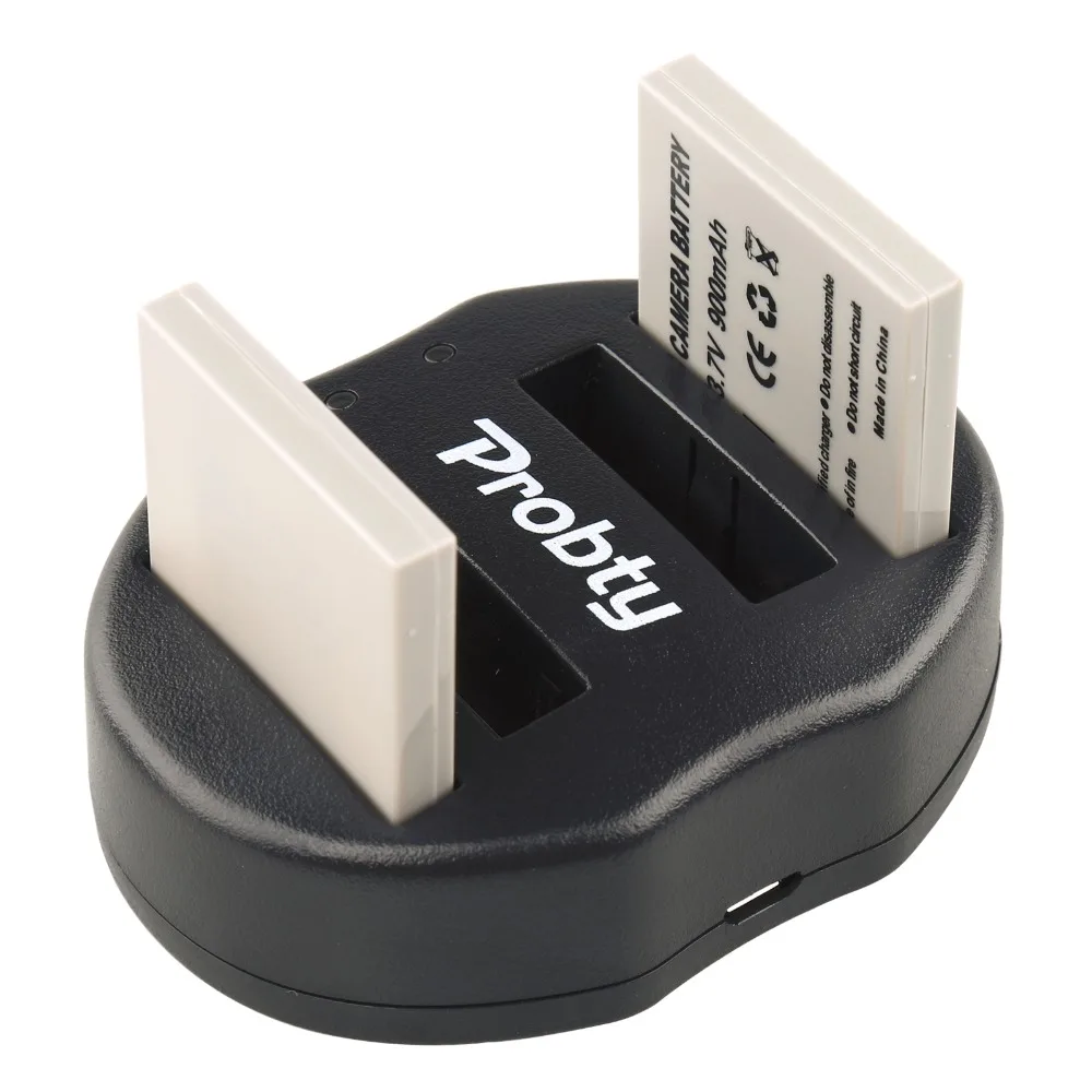 Зарядное устройство PROBTY для Canon IXUS 50 55 60 65 100 SD40 SD30 SD200 SD300 SD780 SD960 2 шт. - купить по