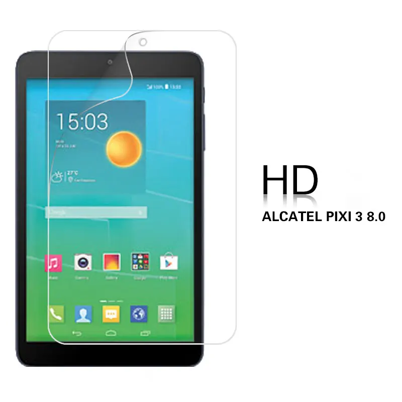 Прозрачная глянцевая HD и матовая пленка для ALCATEL OneTouch Pixi 3 8 &quot4 3G 7&quot переднее