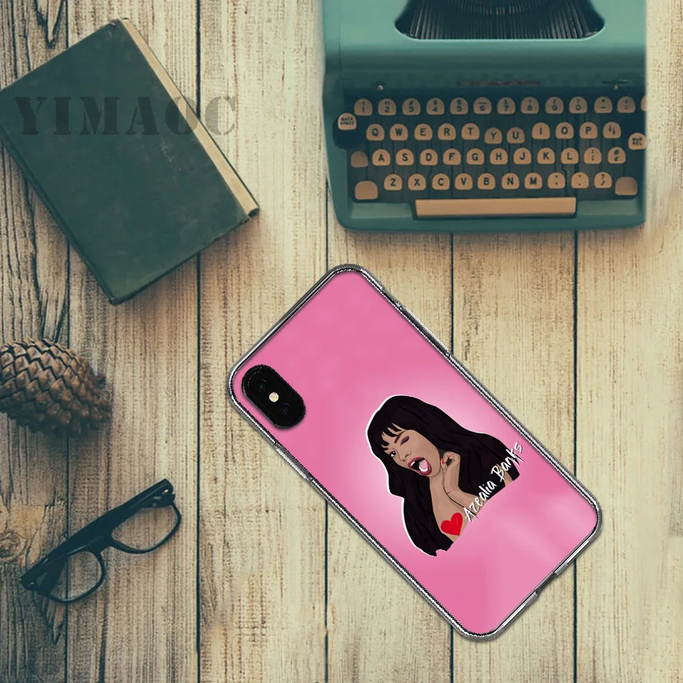 YIMAOC Azealia Banks Hip Hop Soft Silicone Case for Apple Iphone 11 Pro Xr Xs Max X 10 8 Plus 7 6S 6 SE 5S 5 7Plus 8Plus |