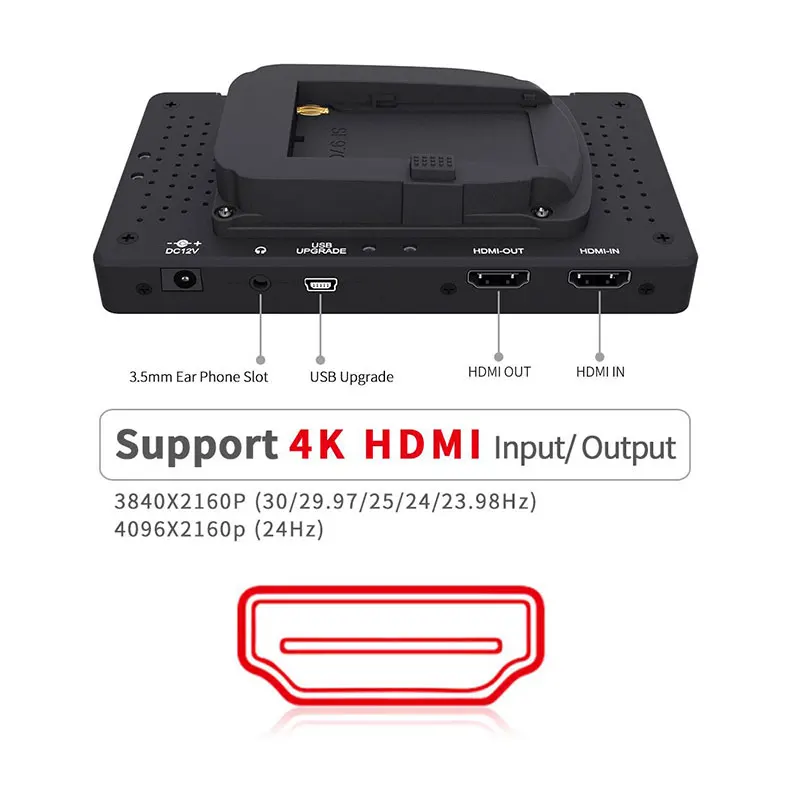 FEELWORLD F570 5 7 дюйма 4K монитор на камере с HDMI входом/выходом IPS Full HD 1920x1080 | Электроника