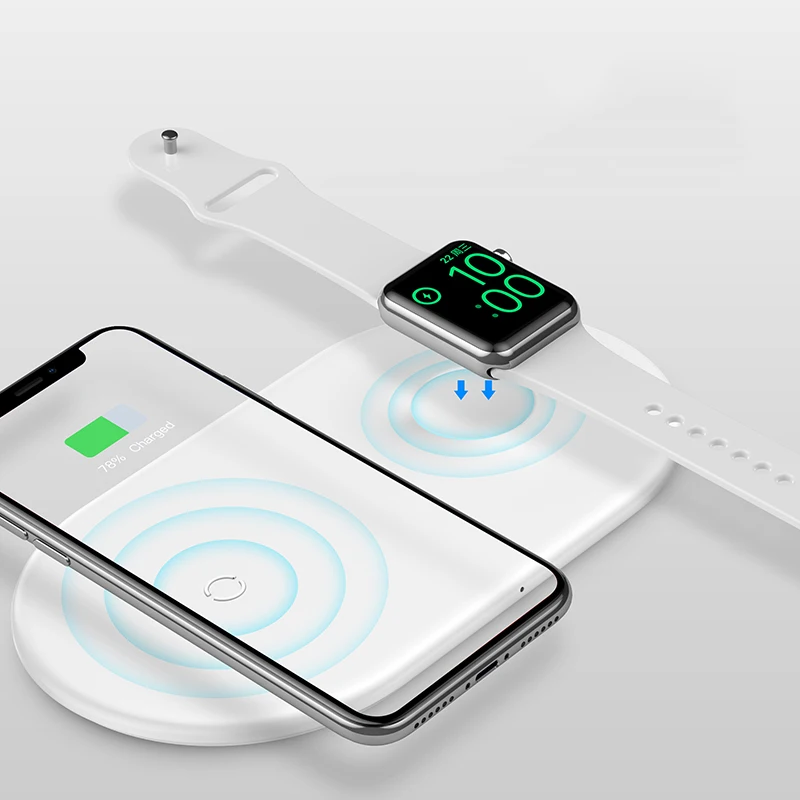 Suntaiho Беспроводной Зарядное устройство для Apple iWatch серии 4 3 2 USB кабель Магнитная