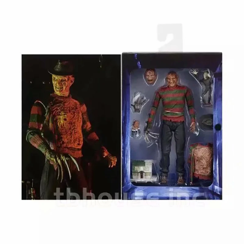 NECA Street Freddy Krueger кошмары Фредди экшн фигурка из ПВХ игрушка кукла подарок