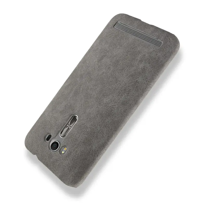 Для ASUS Zenfone 2 Laser ZE550KL Чехол класса люкс из искусственной кожи жесткий чехол для