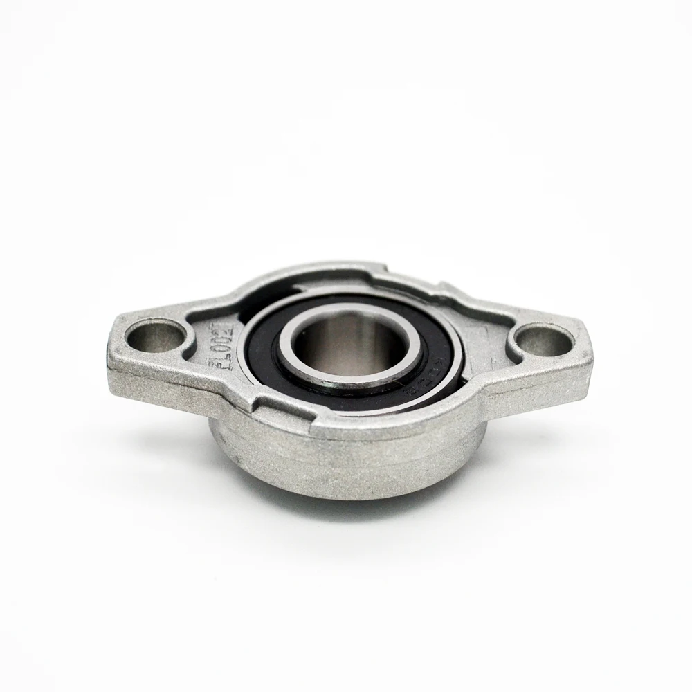 10 pcs Free shipping KFL08 8mm diameter zinc alloy bearing housing FL08 K08 pillow block | Shafts