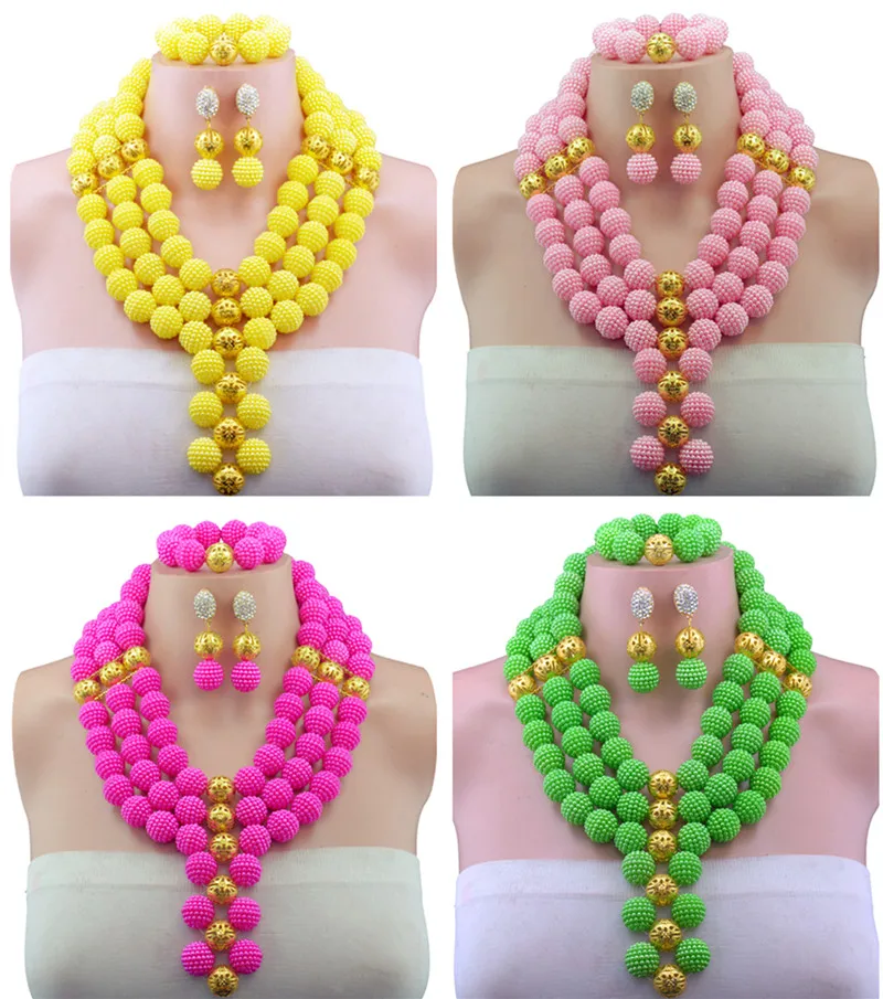 Набор ювелирных изделий с абразивными бусинами в африканском стиле наборы