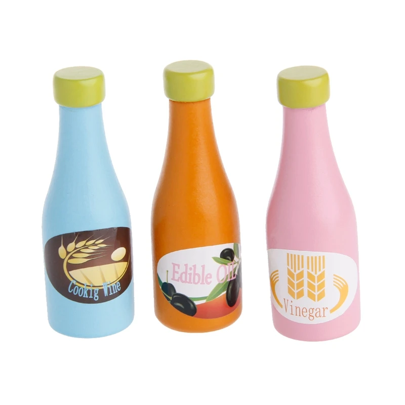 Комплект детской одежды из 3 предметов ролевая Кухня фрукты Еда деревянная