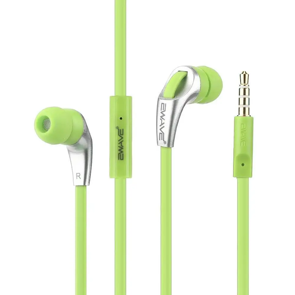 green Портативные Hi-Fi стерео наушники-вкладыши Высокая производительность наушники-вкладыши с Hands-free Встроенный микрофон Портативный - Цвет: green