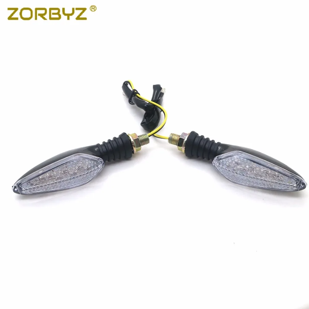 Зеленый светодиодный индикатор поворота ZORBYZ для мотоцикла Honda Yamaha Kawasaki KTM Sport Street
