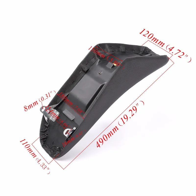 

Original TDPRO Motorbike Motorcycle Seat Cover Cushion Tall Seats For Kawasaki KLX110 KX65 DRZ110 RM65 Pit Bike Cafe Racer Seat