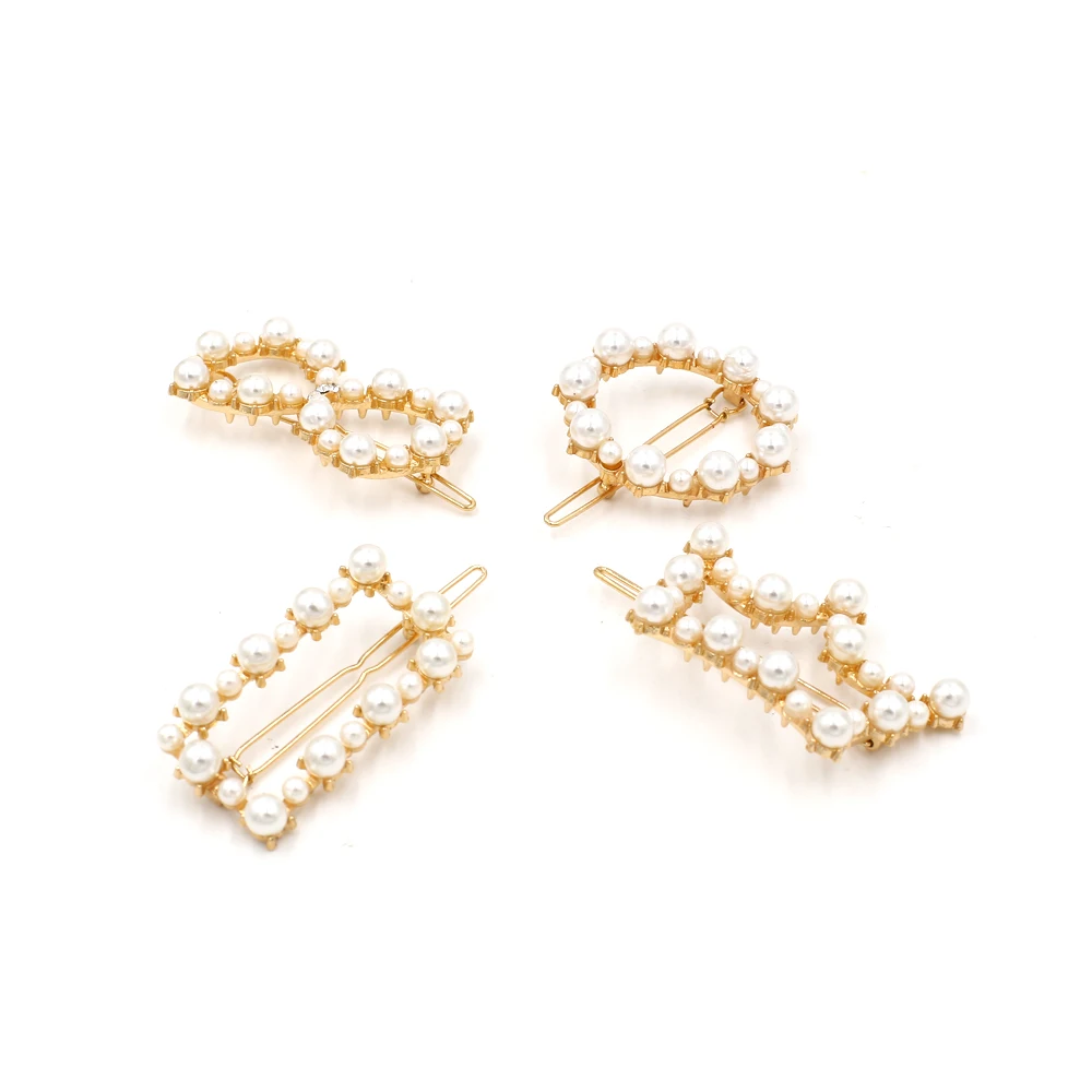 Женские заколки из искусственного жемчуга Vodeshanliwen богемные трендовые с бусинами