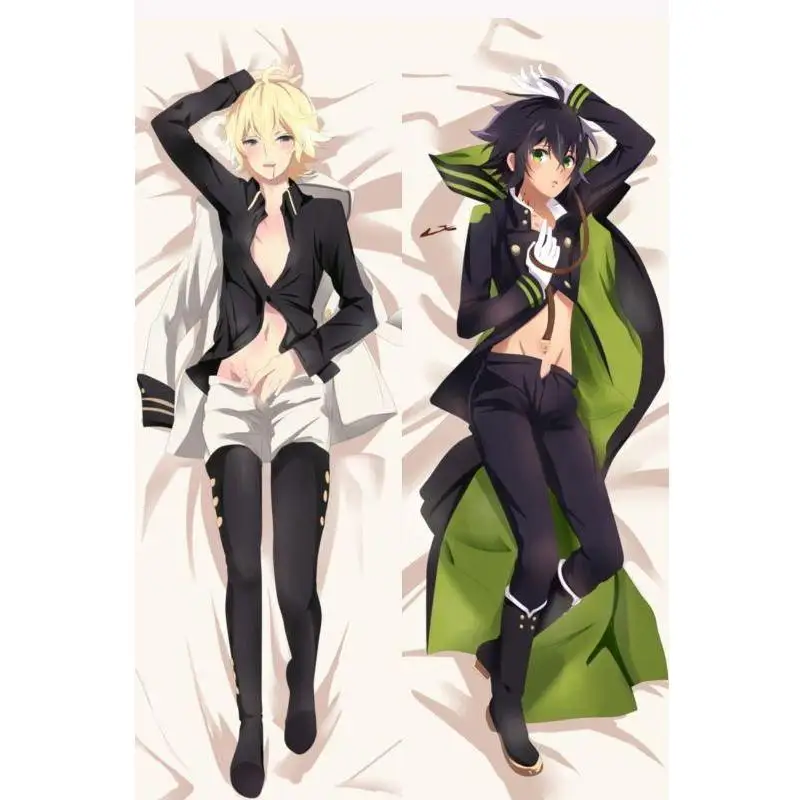 Японская Настройка аниме последний Серафим Слюда и Юу мужской бросок отаку