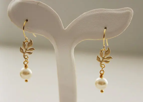 Винтажные длинные серьги с белым жемчугом для женщин модные женские кристаллами