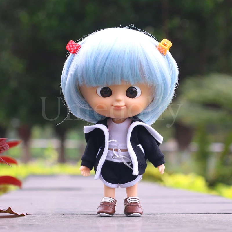 Ручная работа искусственное пальто для куклы средней длины Holala Ixdoll 1/8 BJD 1/6 Blyth