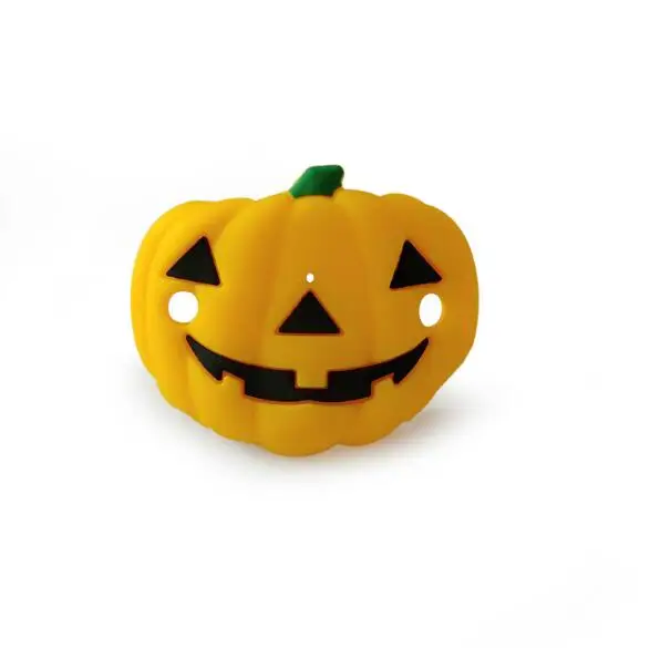 pumpkin Новинка; силиконовая забавная пустышка для соски; детская пустышка; шутка для малышей; Pacy; Ортодонтические соски; Прорезыватель; детская пустышка; Рождественский подарок - Цвет: pumpkin
