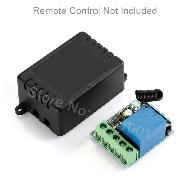 1 Receiver Only QIACHIP беспроводной 433 Mhz 1 3 CH RF пульт дистанционного управления Переключатель обучения 1527 Кнопка кода 433 MHz передатчик для переключения света Автомобильный ключ - Цвет: 1 Receiver Only