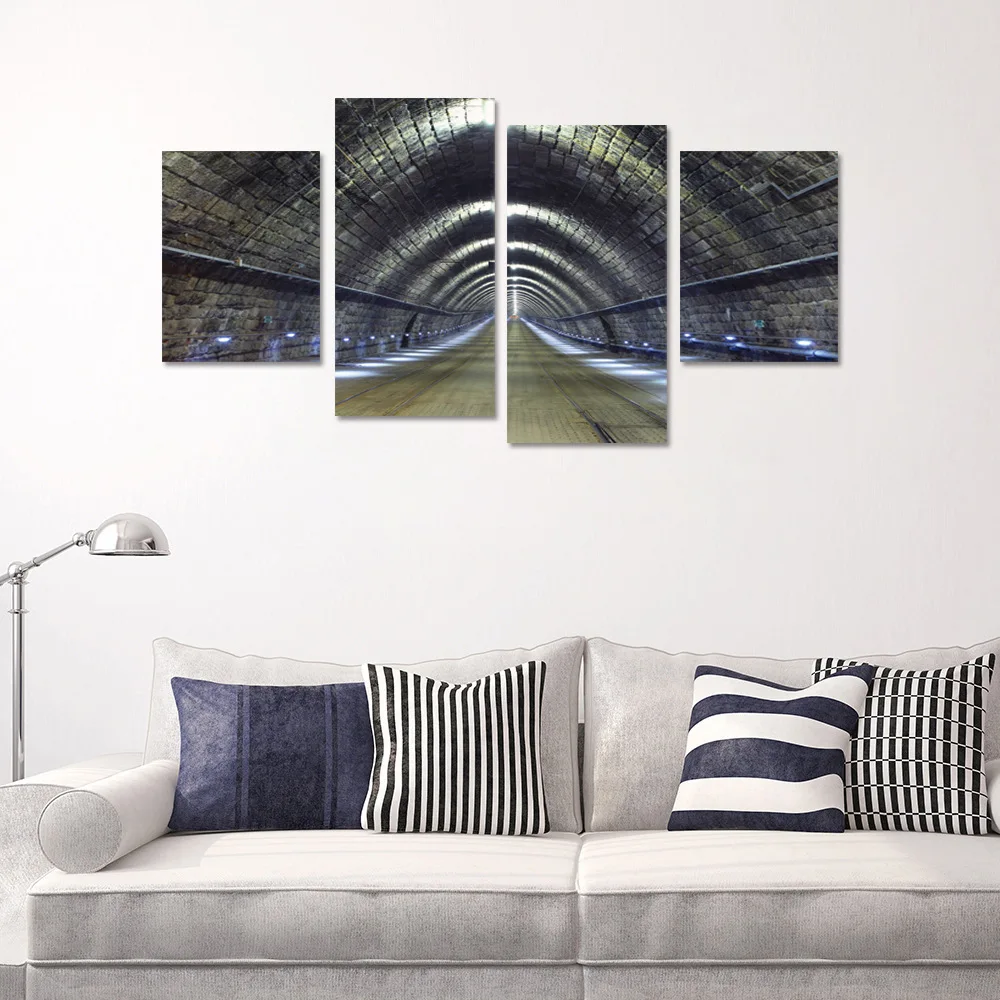 5 шт./компл. креативный съемный водонепроницаемый страшный туннель настенный