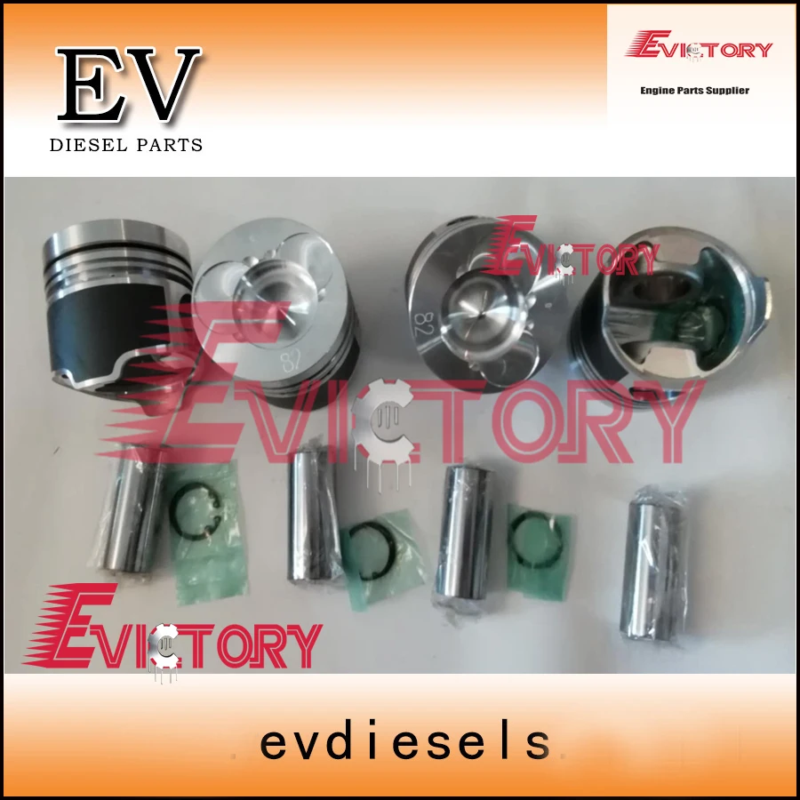 

Hino Ranger Bus W04C W04CT piston and piston ring set
