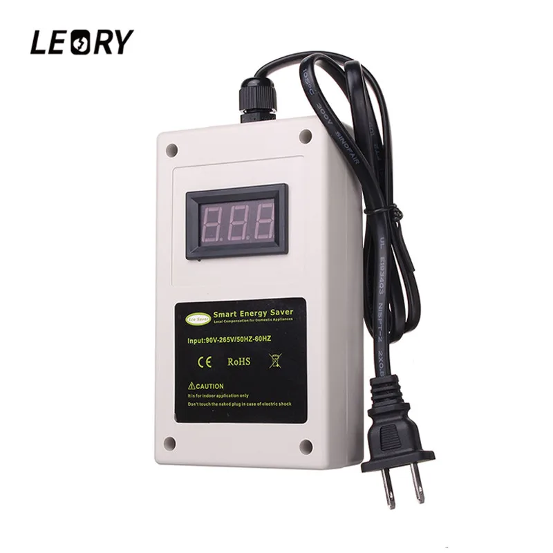 LEORY вилка стандарта США/ЕС энергосберегающая цифровой дисплей экономит 30%