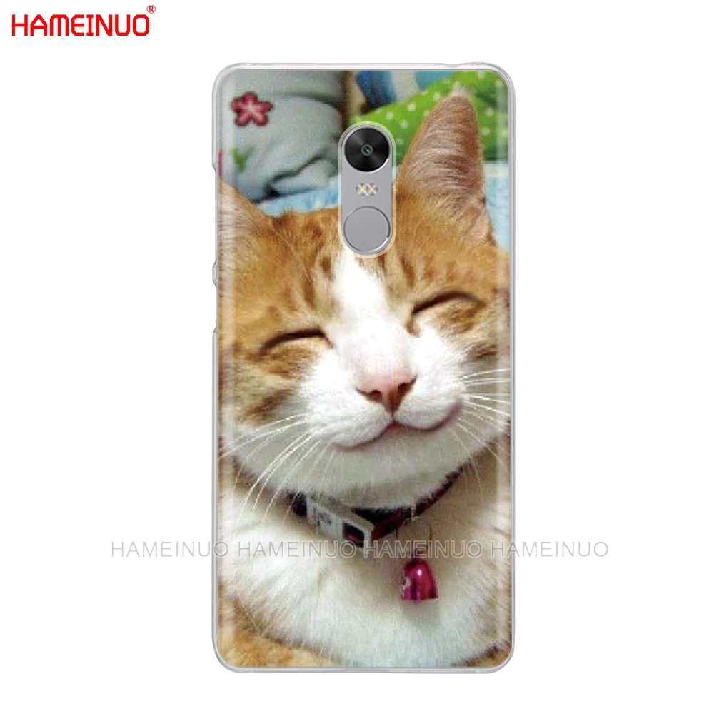 HAMEINUO meow Прекрасный милый Кот Китти чехол для телефона для Xiaomi redmi 5 plus 4 1 1s 2 3 3s pro redmi note 5 4 4X 4A 5A PRIME - Цвет: 71524