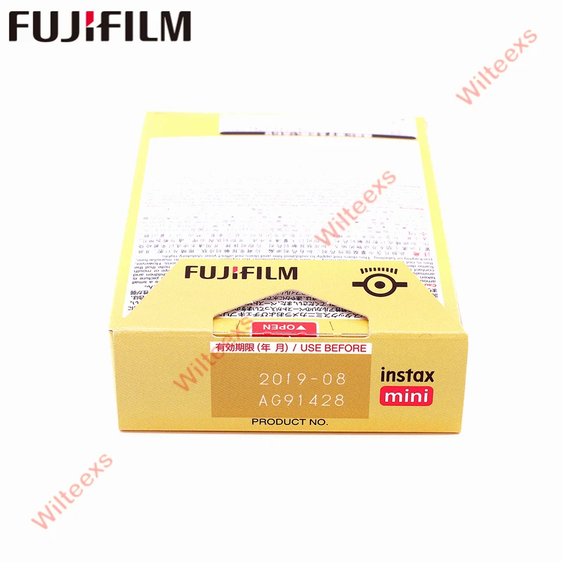 Оригинал Fujifilm Fuji Instax Mini 8 Желтый Миньон пленка 10 листов для 7 9 50 s 90 25 Share SP 1 2
