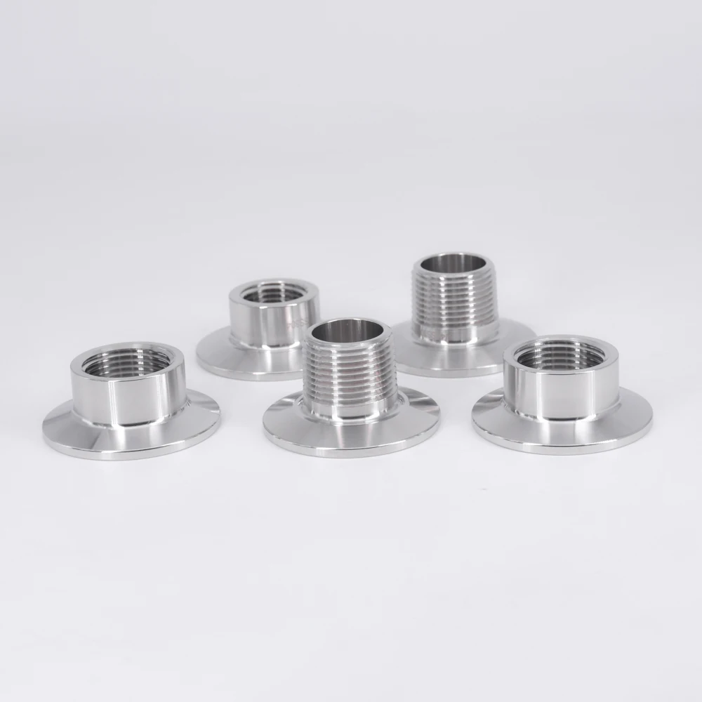 1/" 3/8" 1/" 3/4" " NPT Мужской Женский 1,5" Tri Clamp санитарно-монтажный соединитель SS304 нержавеющий наконечник для домашнего пивоварения 50,5 мм