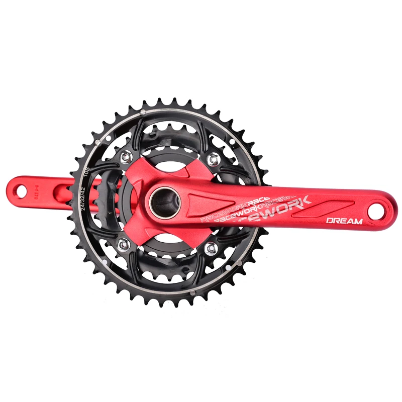 RACEWORK система для MTB алюминиевый ЧПУ велосипедные рукоятки 170 мм 104BCD SHIMANO 10