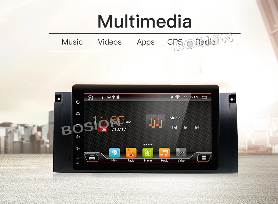 9 дюймов Android 10 0 для bmw E39 автомобильный dvd мультимедиа с gps wifi 4G Радио RDS canbus 2 Гб RAM