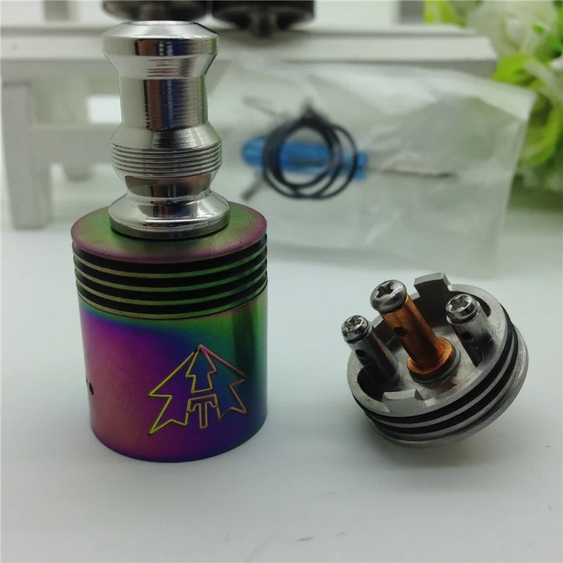Tobh atty V2.5 распылитель rda RBA 1:1 клон испаритель нержавеющая сталь РБА ввиду VS Мега