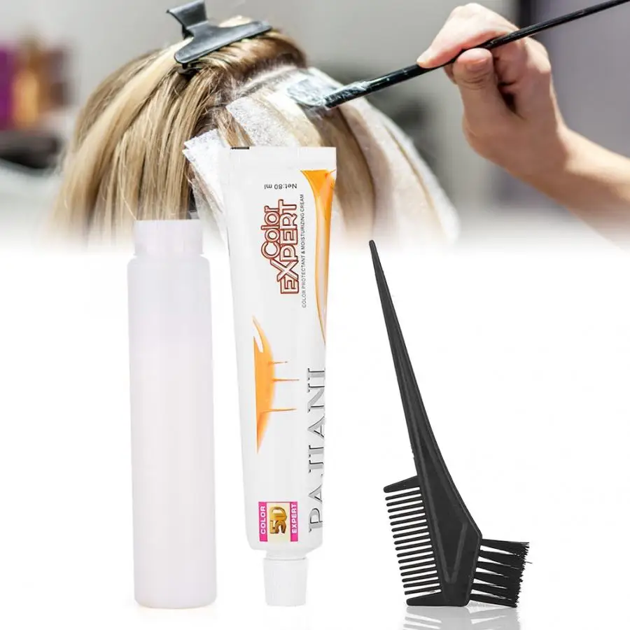 80 мл/шт. Профессиональный Крем Для Перманентного окрашивания волос отбеливающий