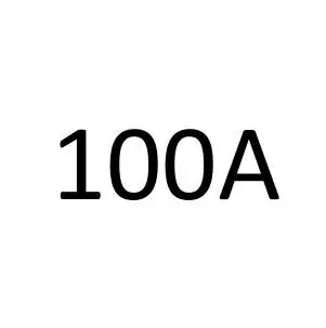 1pcs 100A Винт Тип плавкие вставки Автомобильные предохранители большой Размеры держатель предохранителя 30A 40A 50A 100A 125A 150A 175A 200A - Цвет: 1pcs 100A