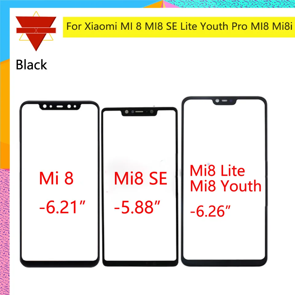 Оригинальная передняя панель Mi 8 для Xiaomi MI MI8 SE Lite Youth Pro Mi8i сенсорный экран ЖК
