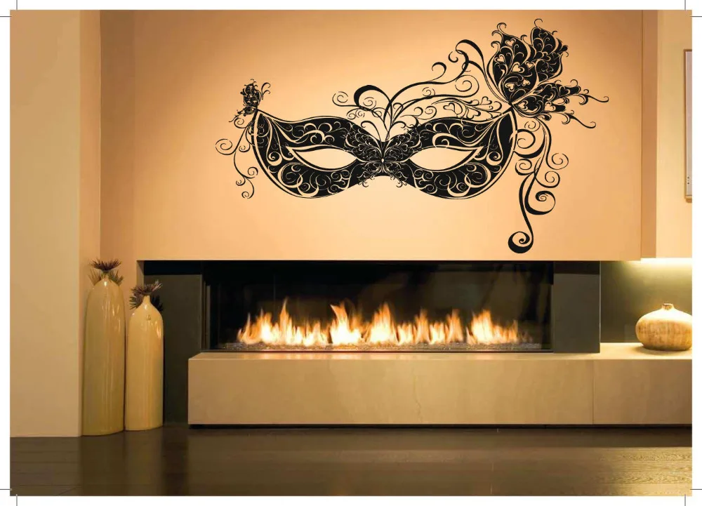 Настенный декор для комнаты художественная виниловая наклейка настенная