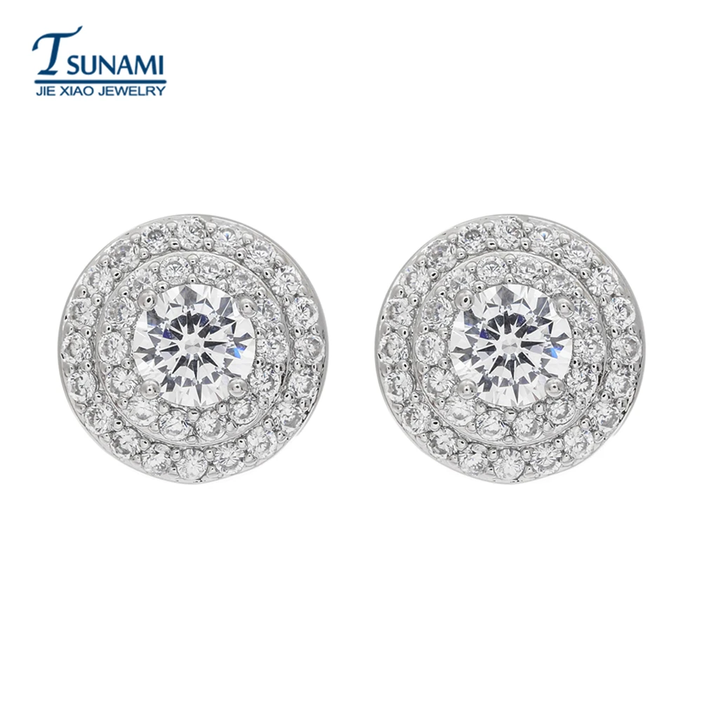 Известный бренд AAA Циркон Корона циркон серьги для женщины/девочки подходит