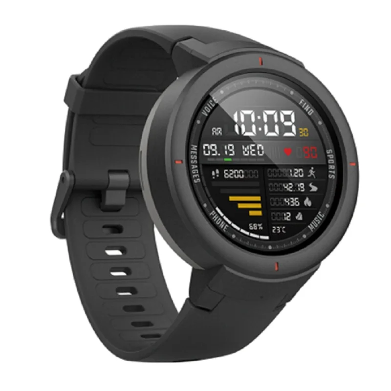 Глобальная версия Hua mi AMAZFIT Verge 3 gps умные часы IP68 AMOLED экран ответ на звонки мульти