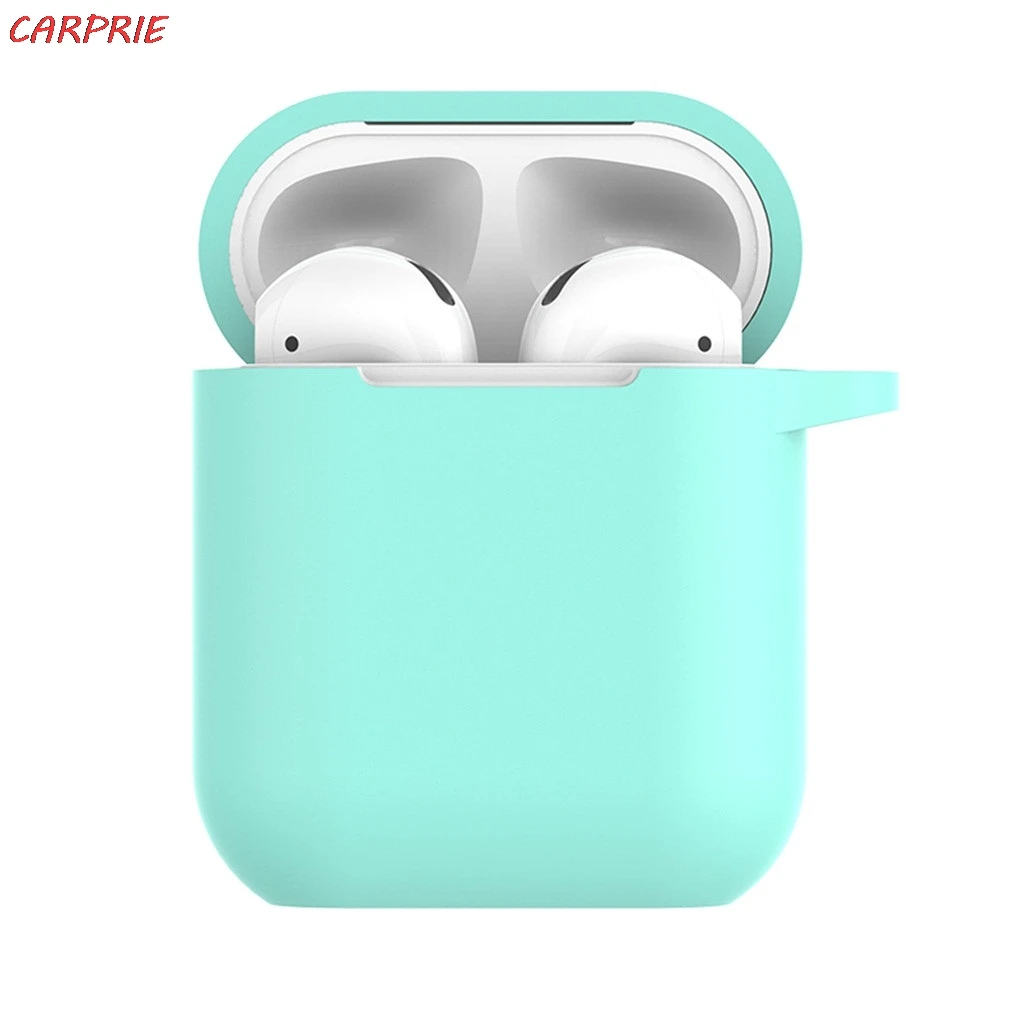 CARPRIE мягкий силиконовый защитный чехол для Apple AirPods зарядки 2019 большая акция Z30415 |