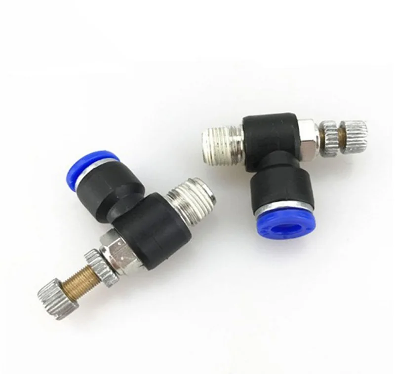 10 шт. SL4 6 8 12 мм быстрое соединение пневматический Фиттинг M5 01 02 03(M5 &quot1/8&quot 1/4