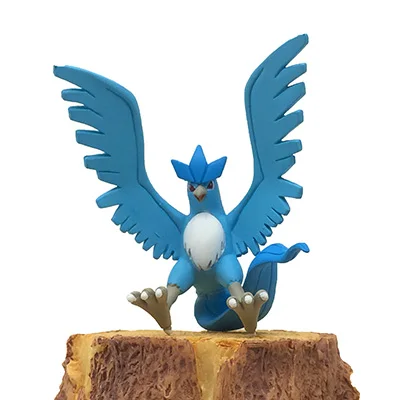 Articuno Moltres Zapdos аниме мультфильм экшн и игрушки Фигурки Коллекция Модель игрушки Кен Ху магазин pks - Цвет: Белый