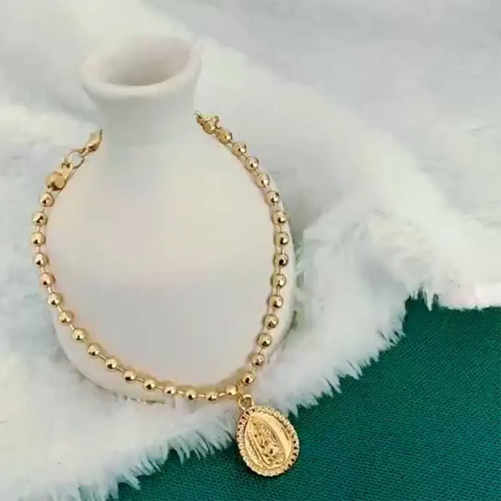 Irregular Coin Pendant Beads Women Bracelets &amp Bangles Summer Style For Female Fine Jewelry Best Gift | Украшения и аксессуары