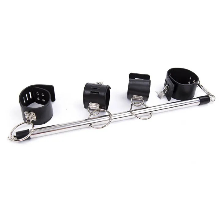 Наручники из нержавеющей стали для взрослых наручники ПУ запястье удерживающее